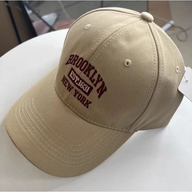 Cap Embroidered Lettering