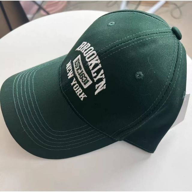 Cap Embroidered Lettering