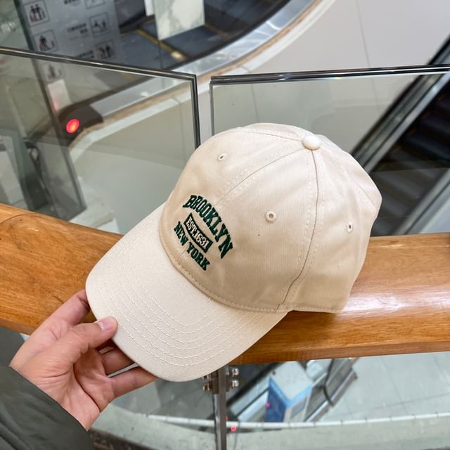Cap Embroidered Lettering