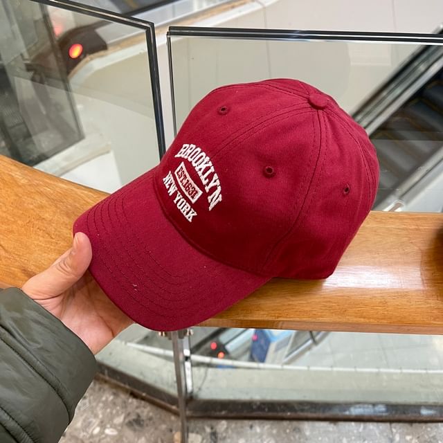 Cap Embroidered Lettering