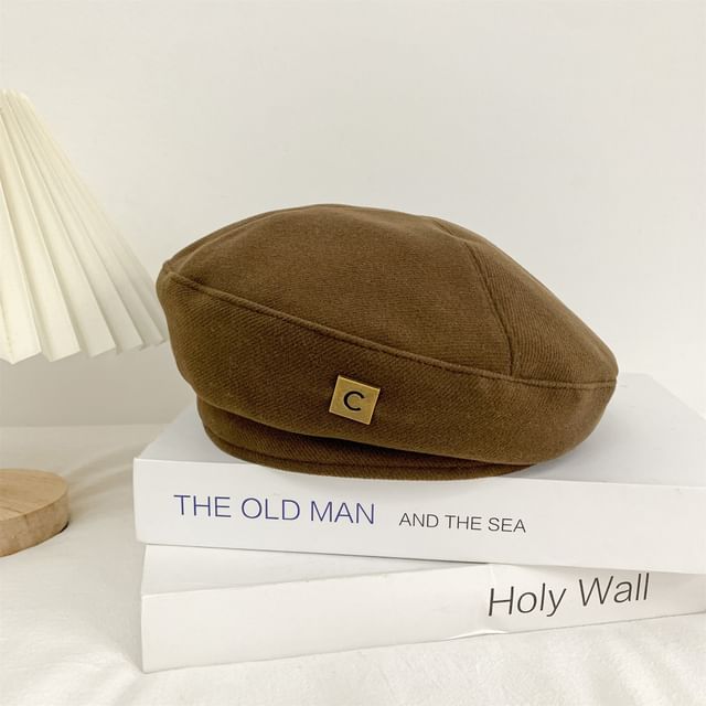 Sample Plain Lettering Beret