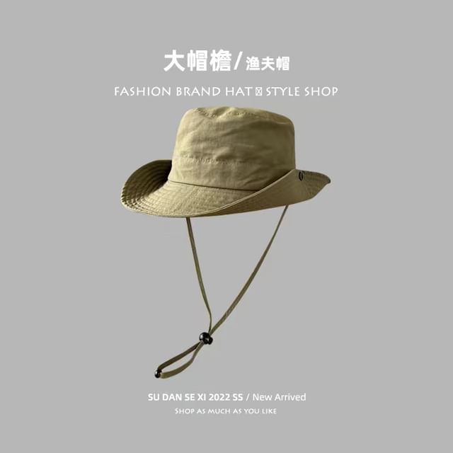 Hat Plain Bucket