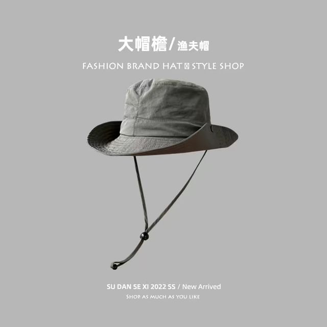 Hat Plain Bucket