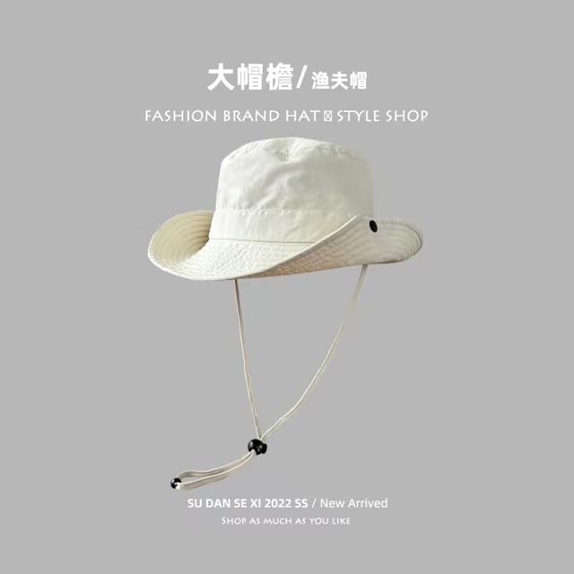 Hat Plain Bucket