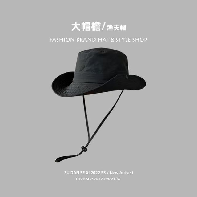Hat Plain Bucket