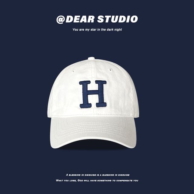 Embroidered Cap Lettering