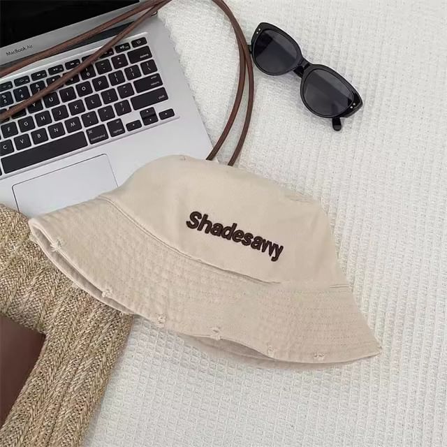 Hat Bucket Lettering