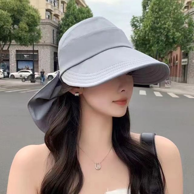 Sample Plain Open Top Sun Hat