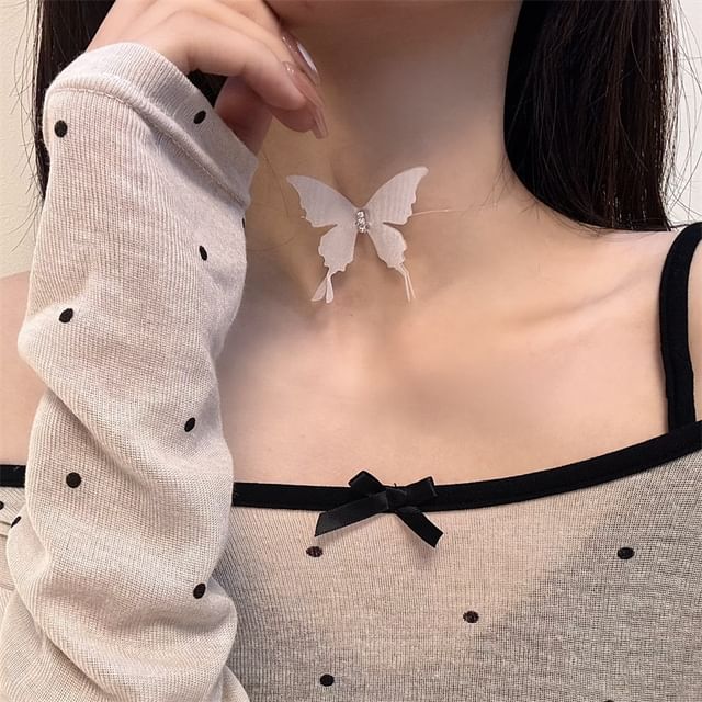 Butterfly Choker Fabric
