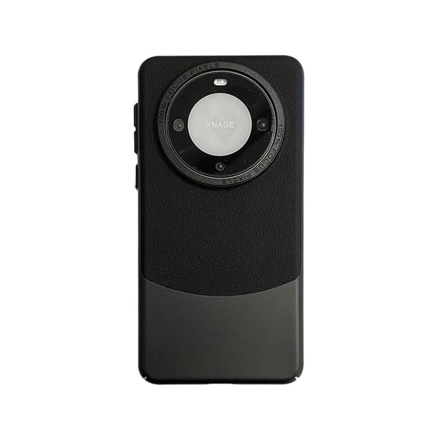 Color Leather Phone Panel Case Faux