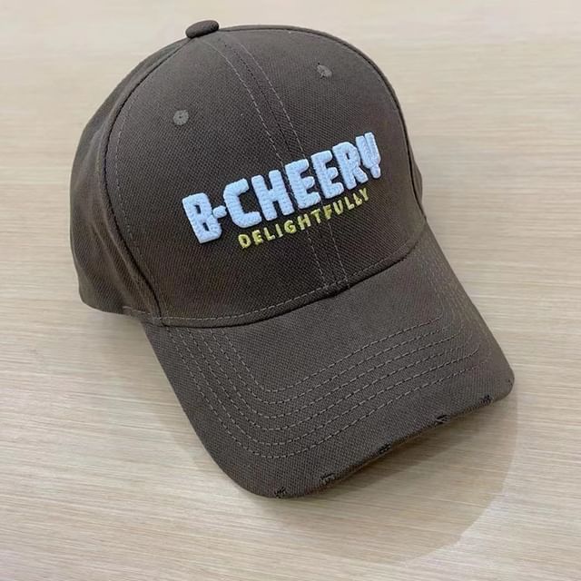 Cap Lettering Baseball Embroidered