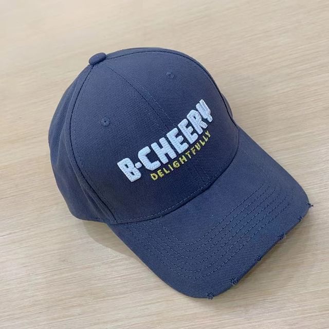 Cap Lettering Baseball Embroidered
