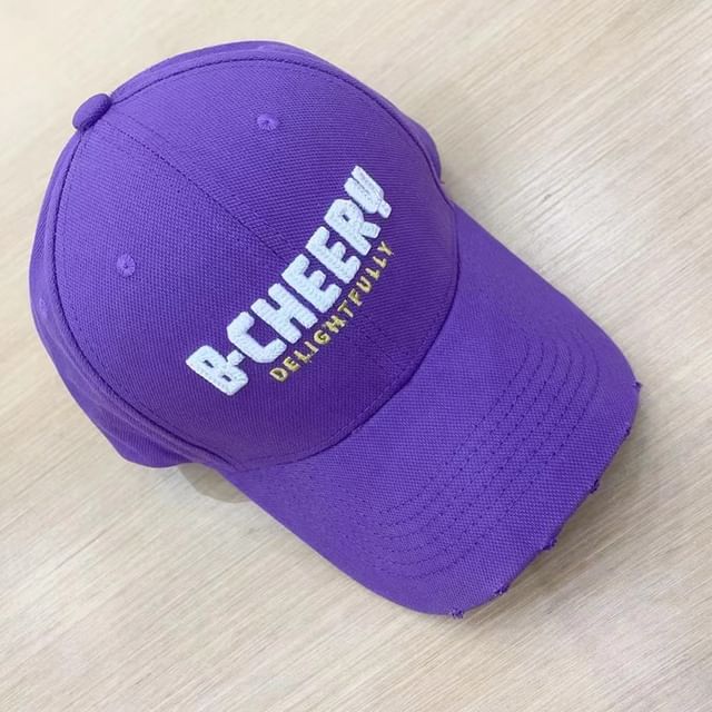 Cap Lettering Baseball Embroidered