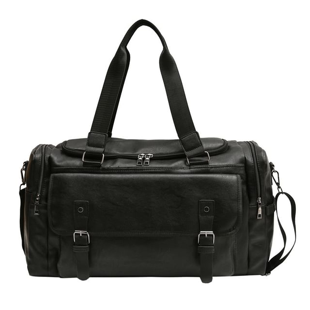 Carryall Faux Multi-Pocket Leather