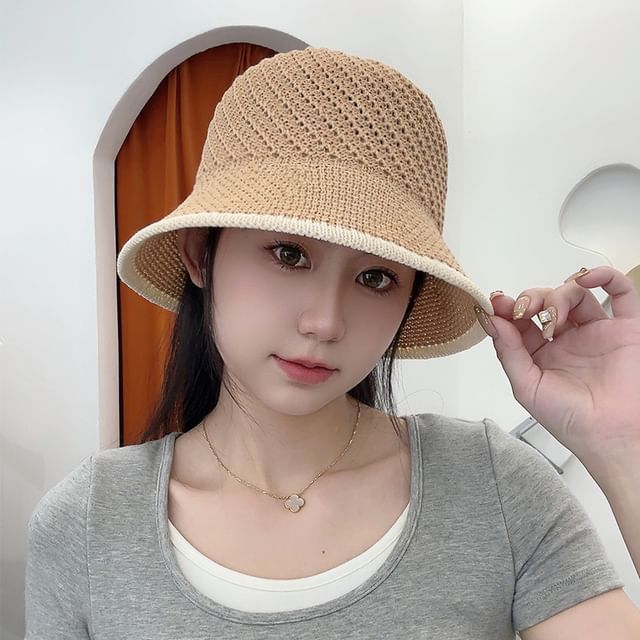 Hat Straw Bucket
