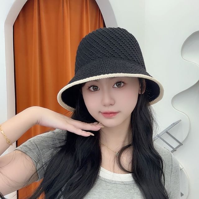 Hat Straw Bucket