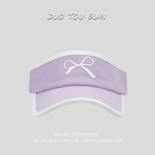 Sun Bow Trim Visor Contrast