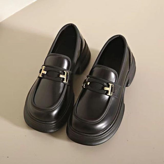 Loafers Two Platform Tone