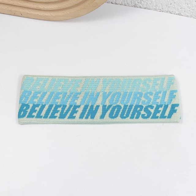 Lettering Head Band