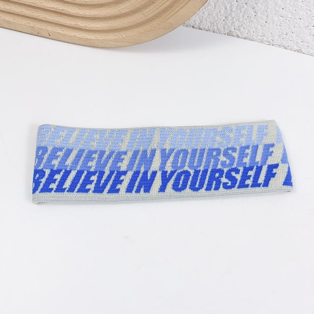 Lettering Head Band