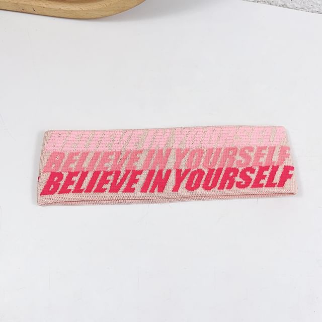 Lettering Head Band