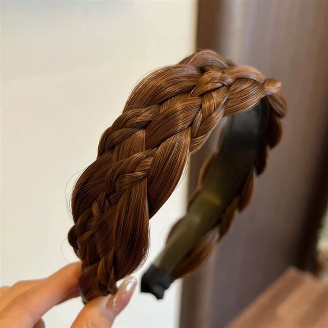 Braided False Hair Band