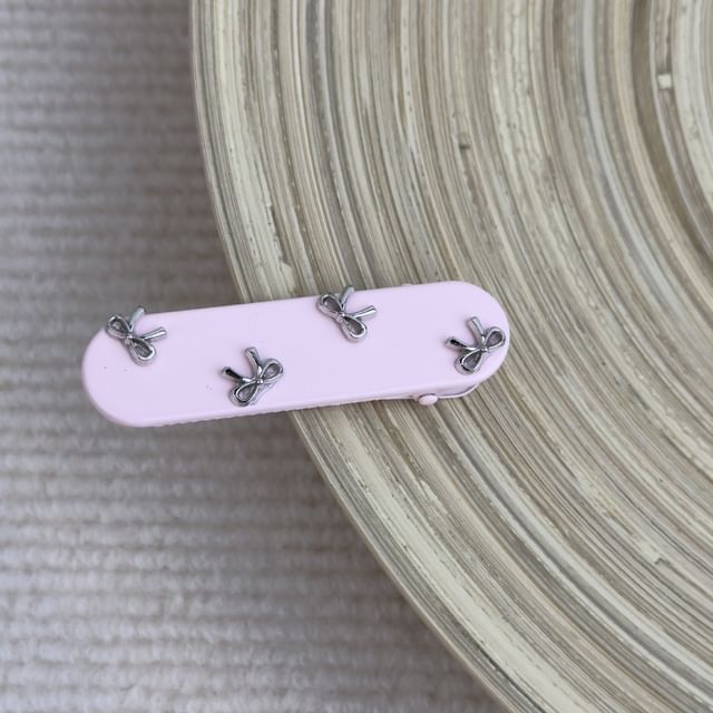 Bow Studded Hair / Clip Band