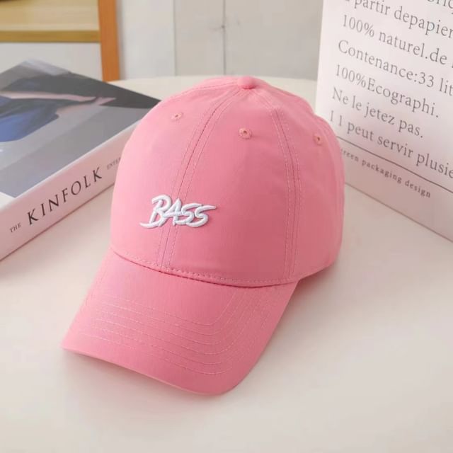 Baseball Lettering Embroidered Cap
