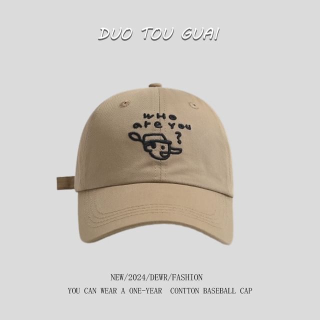 Cartoon Cap Embroidered Baseball