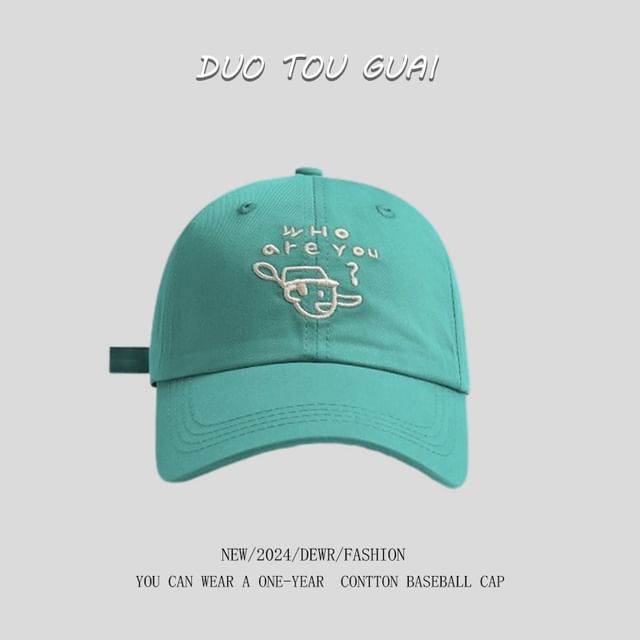 Cartoon Cap Embroidered Baseball