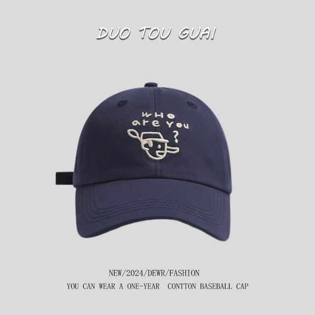 Cartoon Cap Embroidered Baseball