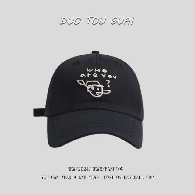 Cartoon Cap Embroidered Baseball