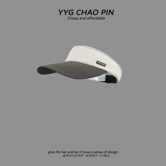 Two Sun Visor Tone Applique