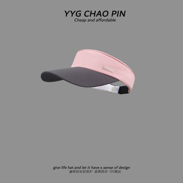 Two Sun Visor Tone Applique