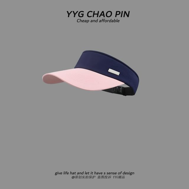 Two Sun Visor Tone Applique