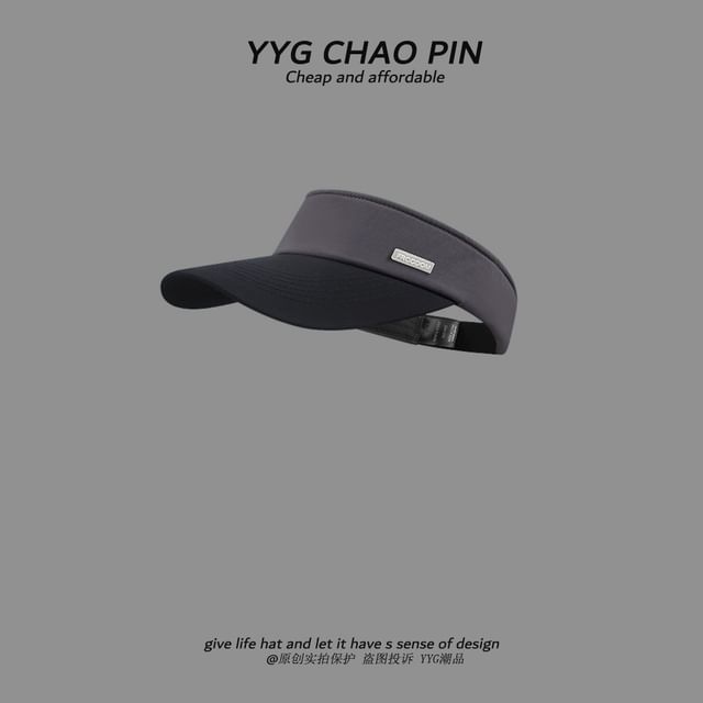 Two Sun Visor Tone Applique