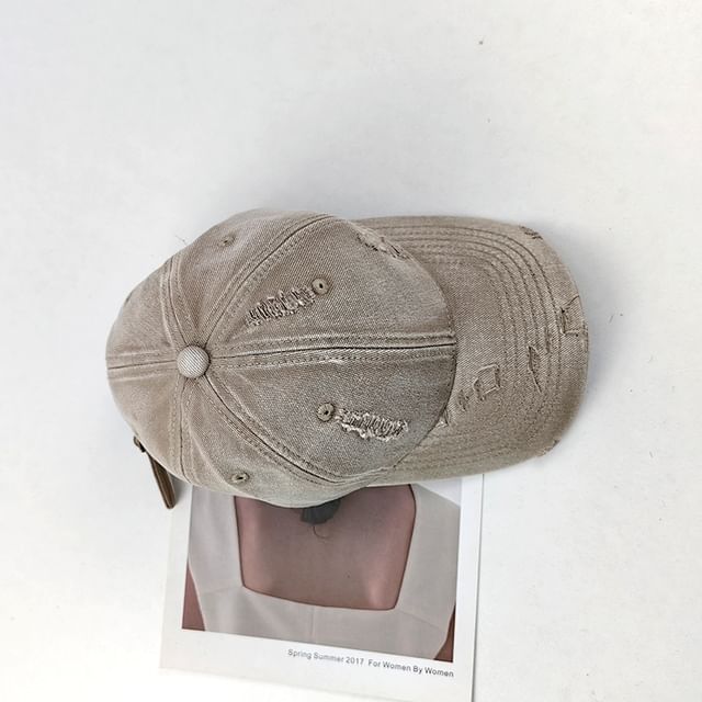 Baseball Distressed Cap
