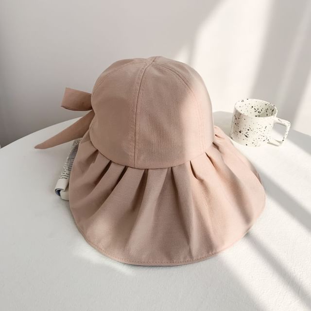 Hat Sun Ruched Plain