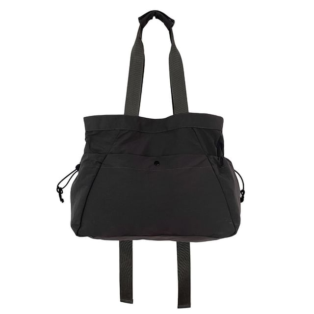 Plain Bag Zip Tote
