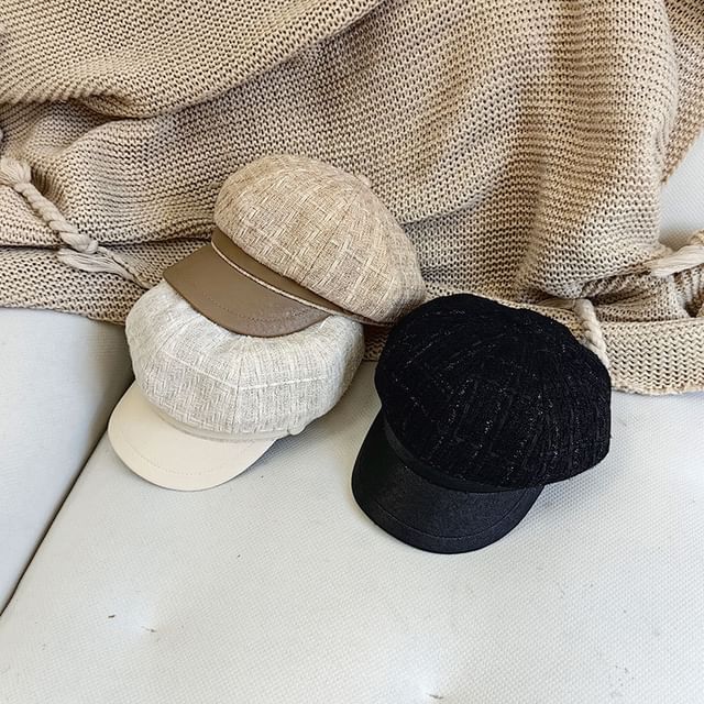 Newsboy Panel Cap