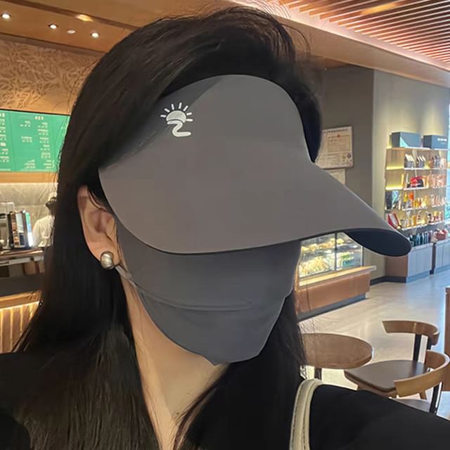 Sun Print Hat Visor