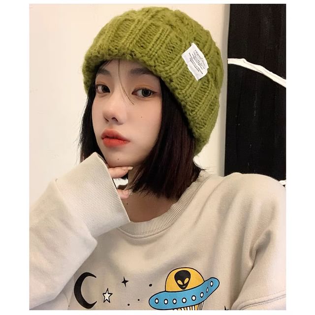 Fluffy Plain Hat Ear
