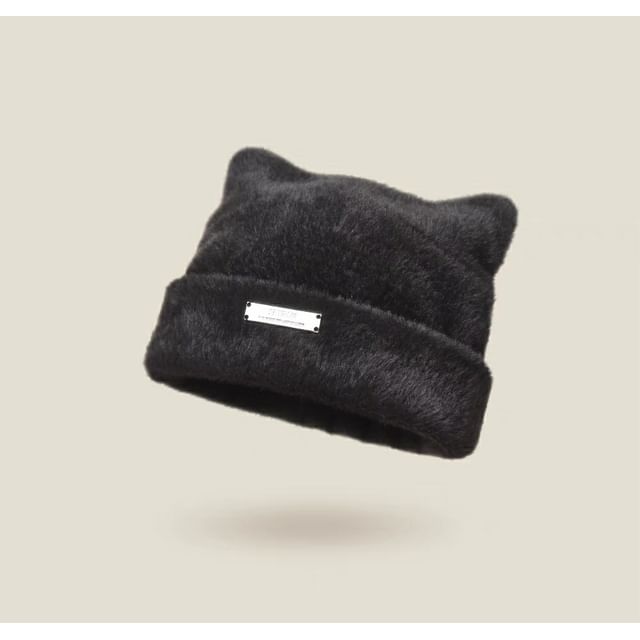 Fluffy Plain Hat Ear