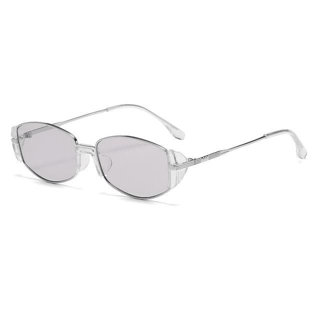 SampleFlat Lens Shield Sunglasses