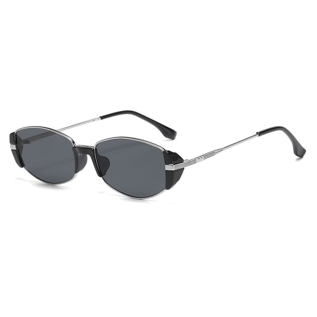 SampleFlat Lens Shield Sunglasses