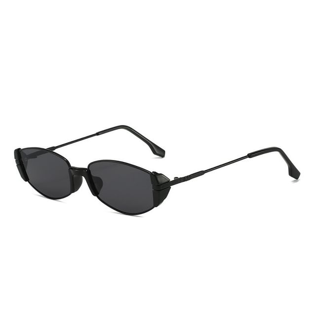 SampleFlat Lens Shield Sunglasses