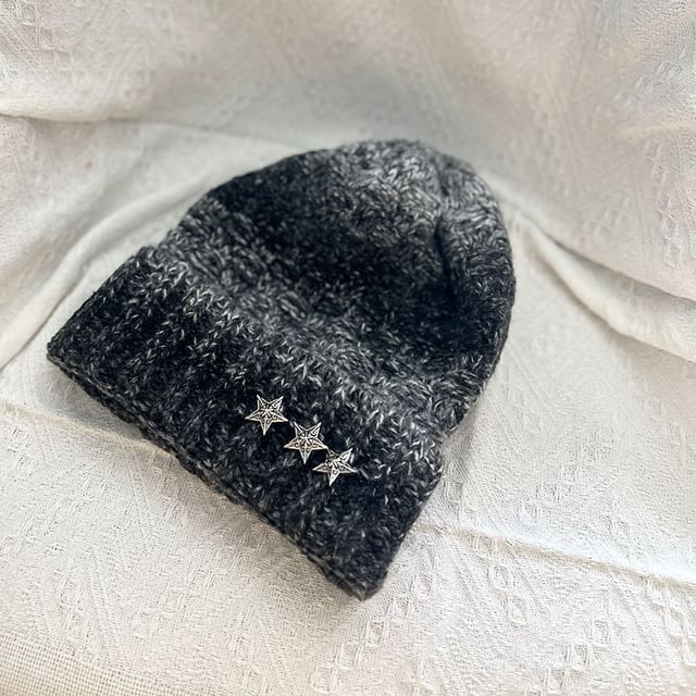 Star Melange Beanie
