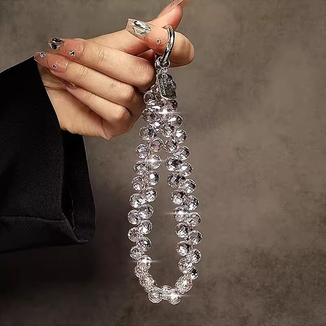 Phone Crystal Faux Strap