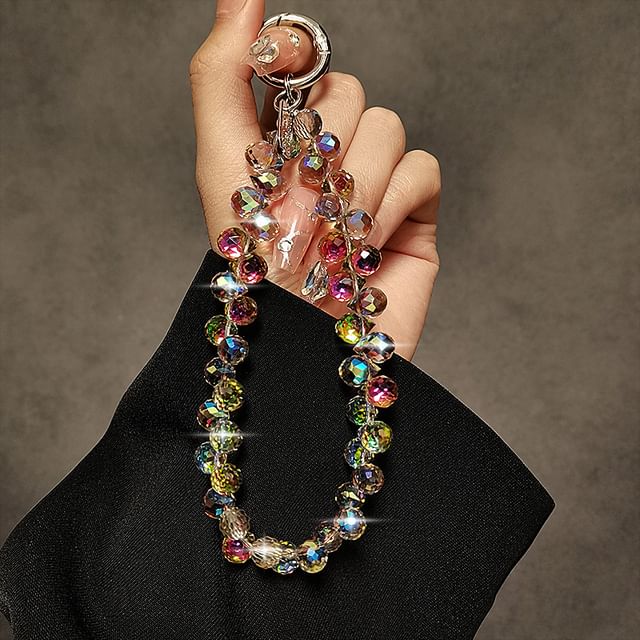 Phone Crystal Faux Strap