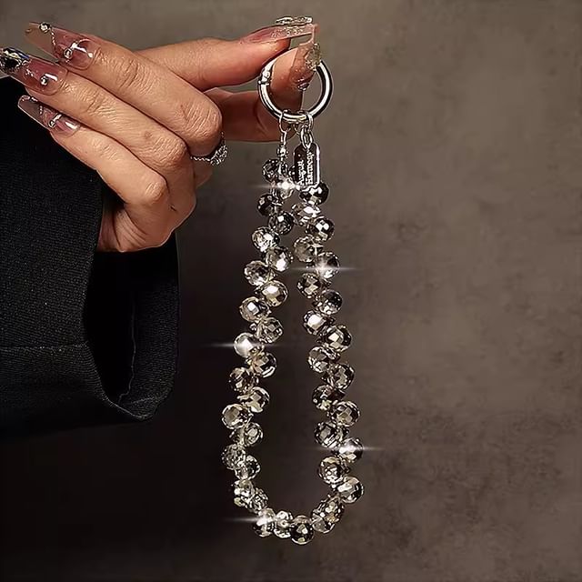 Phone Crystal Faux Strap